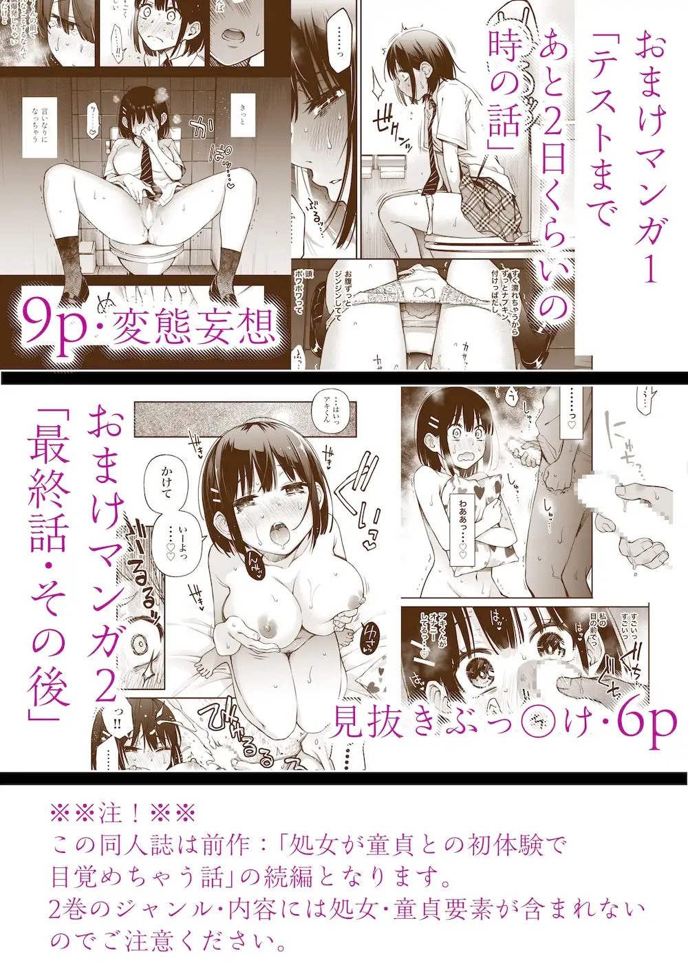 処女が童貞との初体験で目覚めちゃう話2 [どじろーブックス]