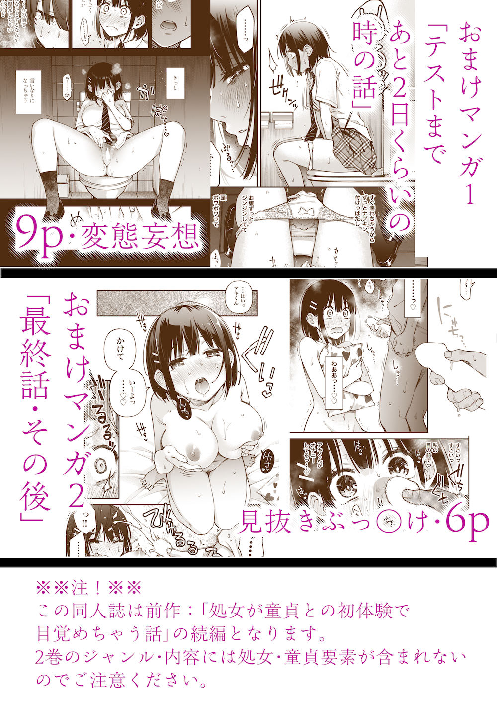 処女が童貞との初体験で目覚めちゃう話2 [どじろーブックス]